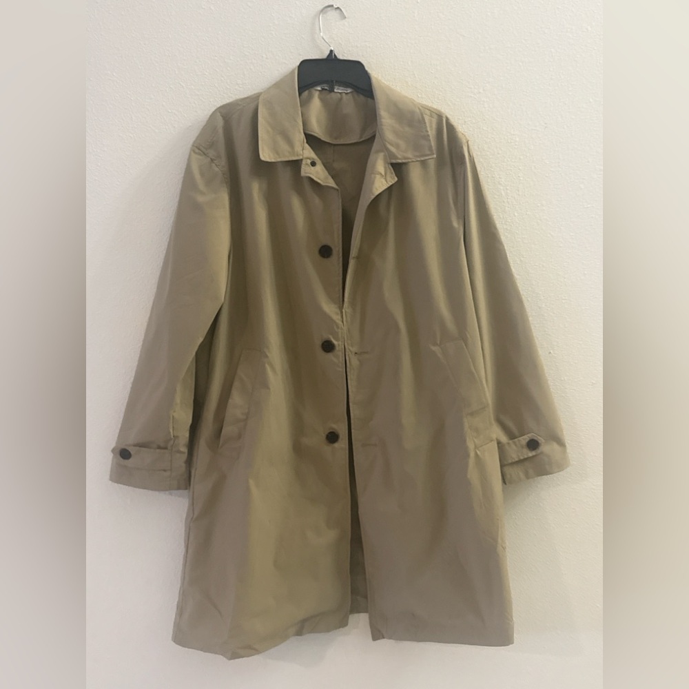 Zara Sand Beige Trench Coat - Picture 2 of 6